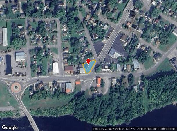 1 Willow St, Massena, NY Parcel Map