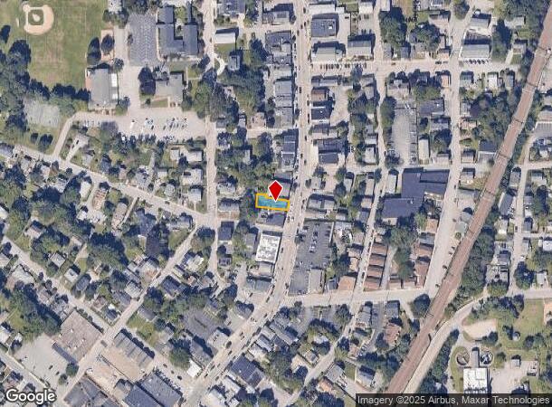 307 Main St, East Greenwich, RI Parcel Map