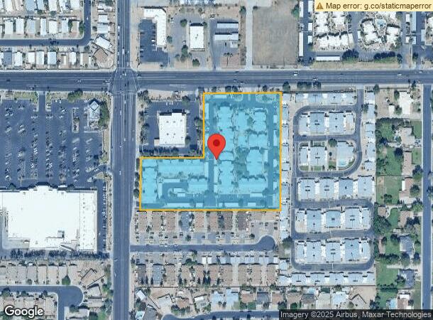  2855 E Broadway Rd, Mesa, AZ Parcel Map