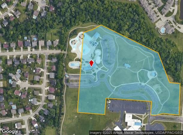 8625 Brandt Pike, Dayton, OH Parcel Map