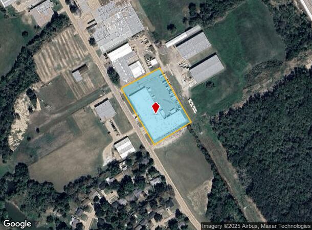  2312 N Preston St, Ennis, TX Parcel Map