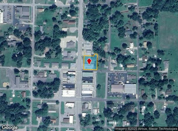 2 E 4Th St, Mulberry, AR Parcel Map