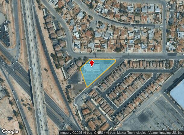  3977 Vegas Valley Dr, Las Vegas, NV Parcel Map