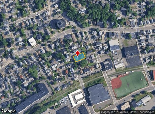 36 Bryant St, Malden, MA Parcel Map