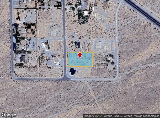  5951 Mojave St, Pahrump, NV Parcel Map