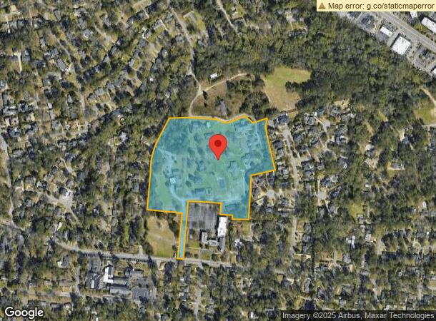  1154 Sunnyside Dr, Columbia, SC Parcel Map