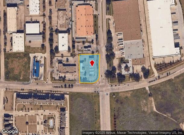 2464 Luna Rd, Carrollton, TX Parcel Map