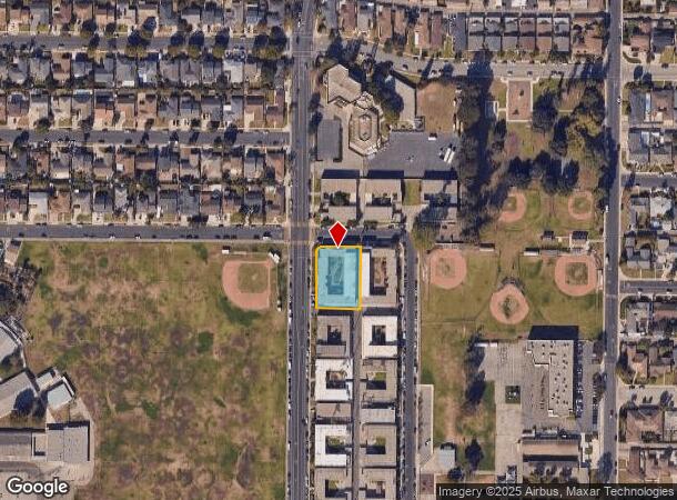  1250 N H St, Oxnard, CA Parcel Map