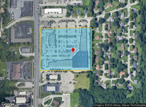  1011 N State Road 135, Greenwood, IN Parcel Map