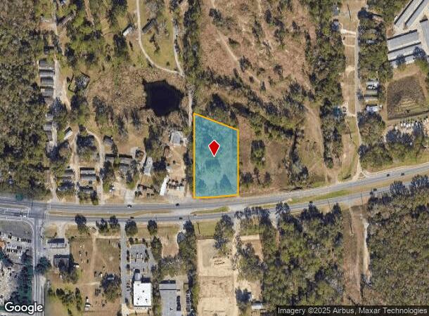  5832 W Tennessee St, Tallahassee, FL Parcel Map