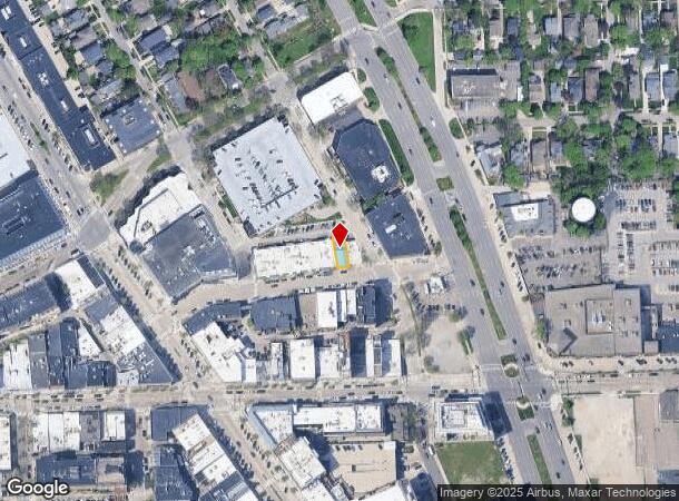  381 Hamilton Row, Birmingham, MI Parcel Map