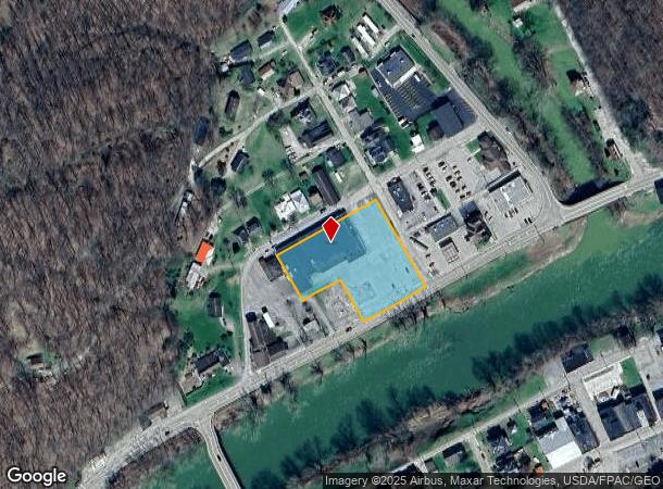  8599 Elk River Rd N, Clendenin, WV Parcel Map
