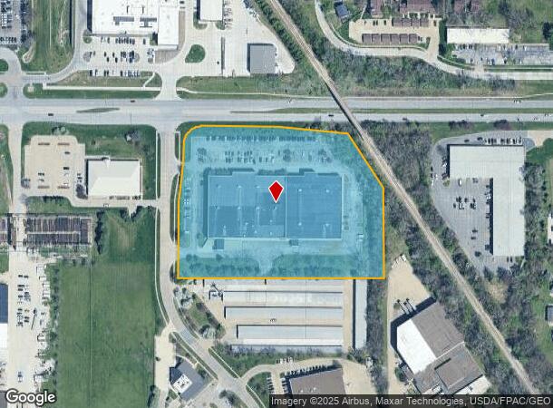 9350 Hickman Rd, Clive, IA Parcel Map