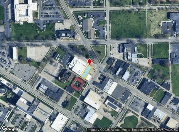 2109 Adams St, Toledo, OH Parcel Map