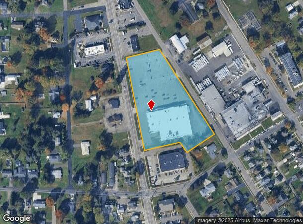  448 N Keystone Ave, Sayre, PA Parcel Map