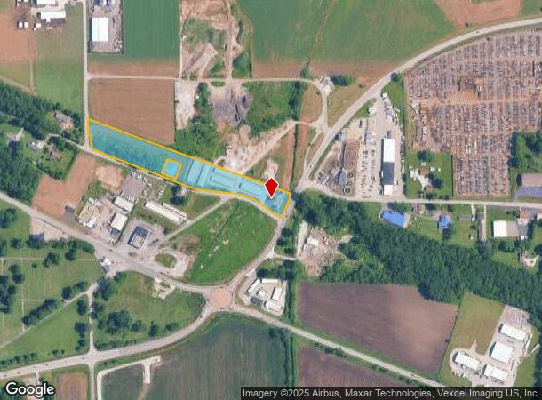  10761 Coulter Rd, Westville, IN Parcel Map
