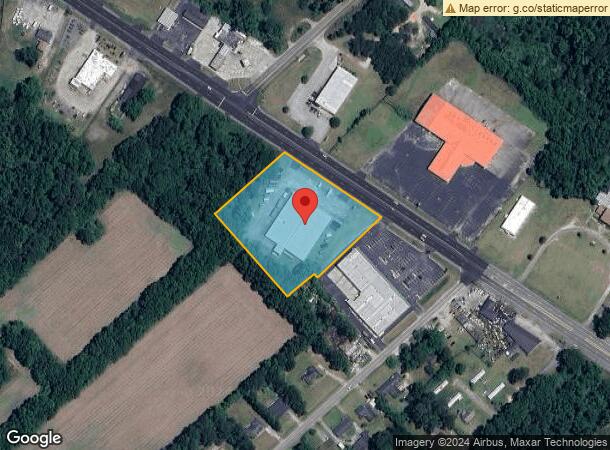  1170 Five Chop Rd, Orangeburg, SC Parcel Map