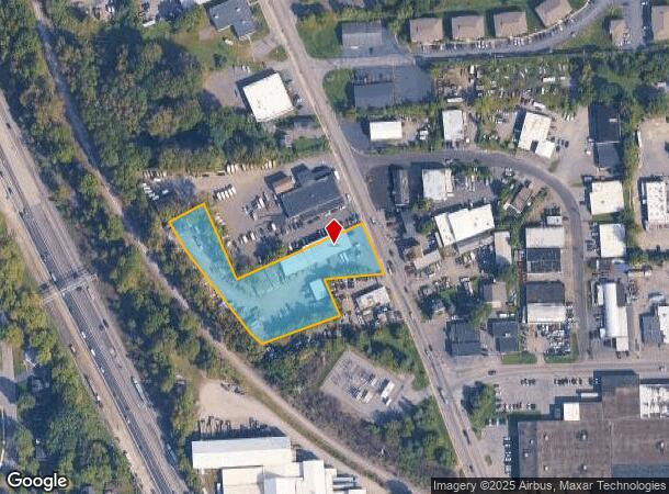 554 E Brighton Ave, Syracuse, NY Parcel Map