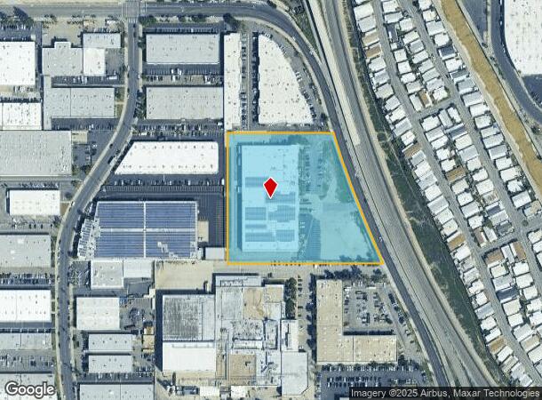  9667 Canoga Ave, Chatsworth, CA Parcel Map