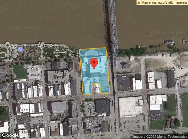  101 Daviess St, Owensboro, KY Parcel Map