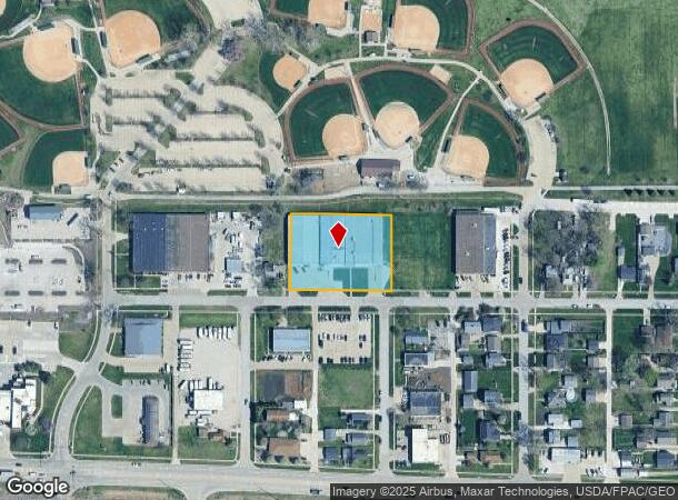  1207 Maple St, West Des Moines, IA Parcel Map