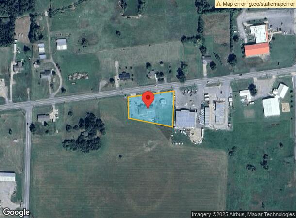  1040 Main St, Vilonia, AR Parcel Map