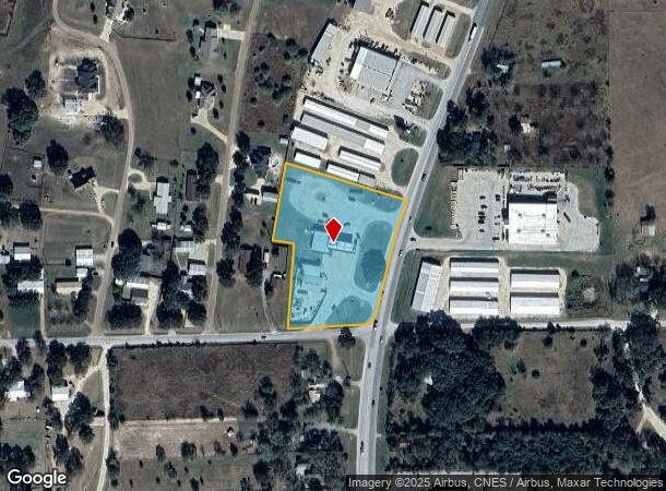 698 Us Highway 77 N, Hallettsville, TX Parcel Map