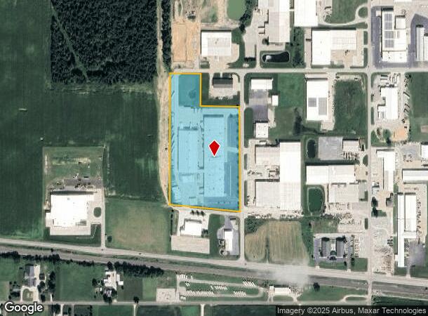  352 Shawnee St, Nappanee, IN Parcel Map