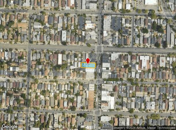  1537 Webster St, Alameda, CA Parcel Map