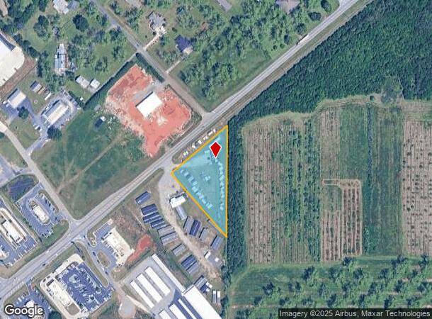 608 Ga Highway 49 N, Byron, GA Parcel Map