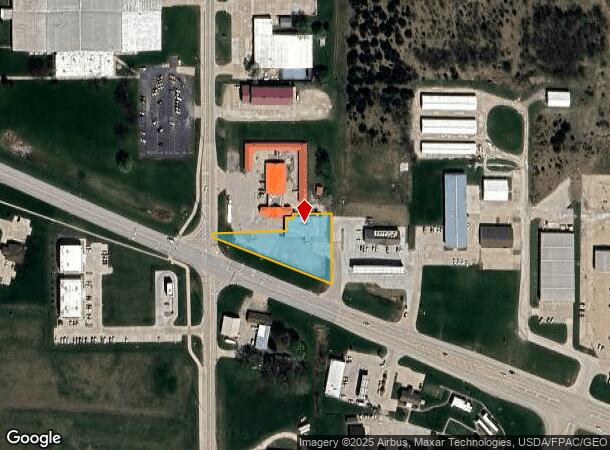 2015 E Washington St, Mount Pleasant, IA Parcel Map