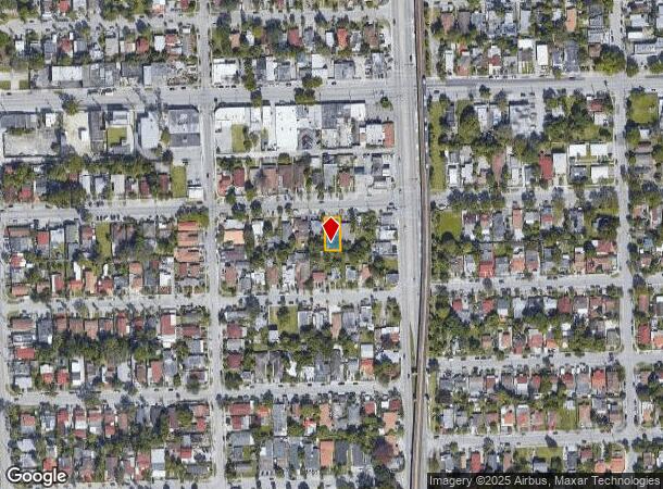 1236 Nw 28Th St, Miami, FL Parcel Map