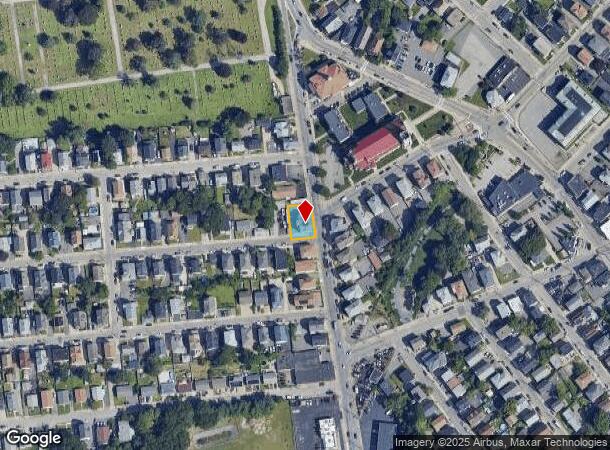  884 Lonsdale Ave, Central Falls, RI Parcel Map