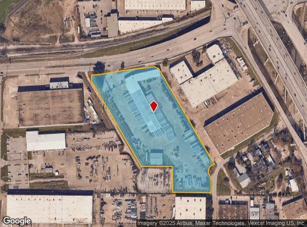 1325 W Belt Line Rd, Carrollton, TX Parcel Map