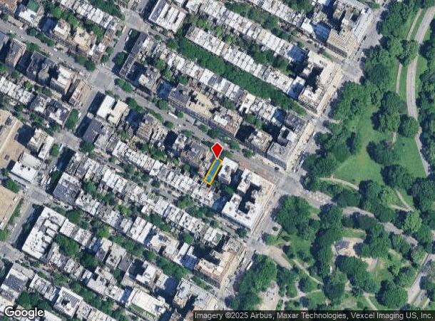 16 W 86Th St, New York, NY Parcel Map