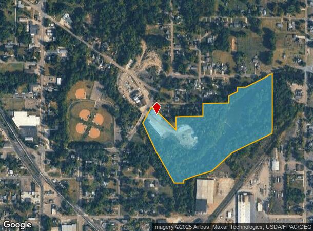 1015 Walnut Ave, Alliance, OH Parcel Map