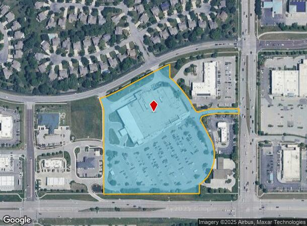  8900 W 135Th St, Overland Park, KS Parcel Map