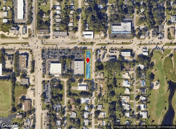  901 W New Haven Ave, Melbourne, FL Parcel Map