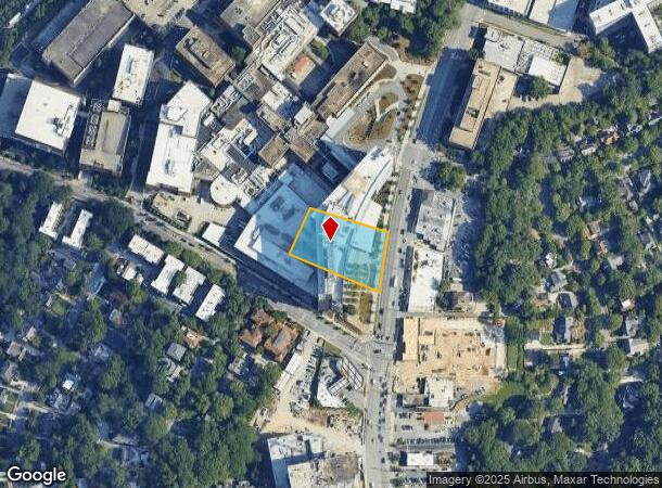  1938 Peachtree Rd Nw, Atlanta, GA Parcel Map