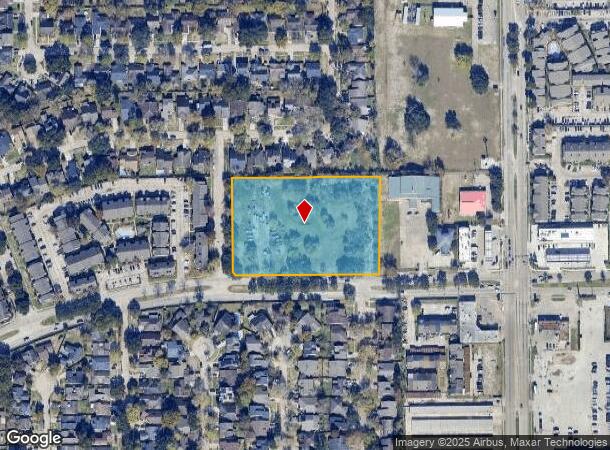 7600 W Airport Blvd, Houston, TX Parcel Map