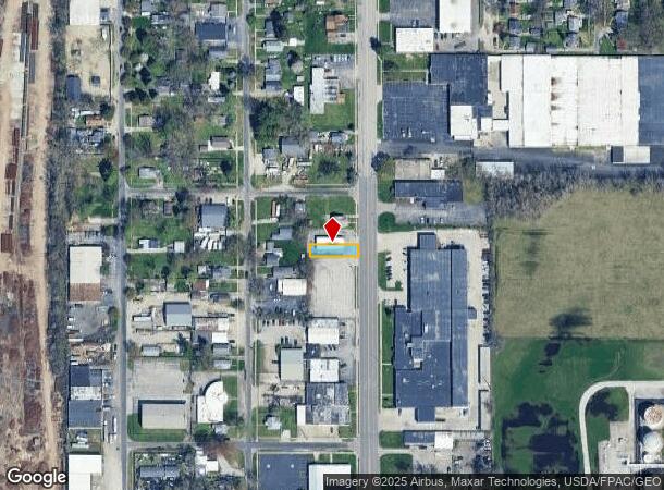  221 N Westwood Ave, Toledo, OH Parcel Map