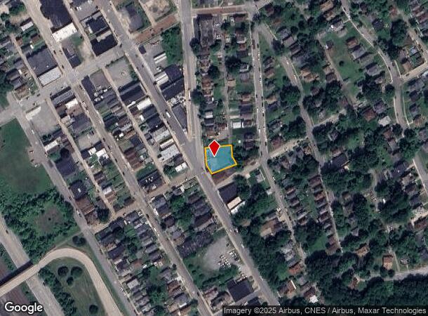  304 Duss Ave, Ambridge, PA Parcel Map