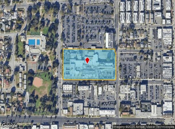  210 W San Bernardino Rd, Covina, CA Parcel Map