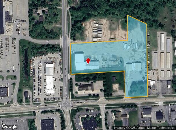 2485 W Main St, Lowell, MI Parcel Map