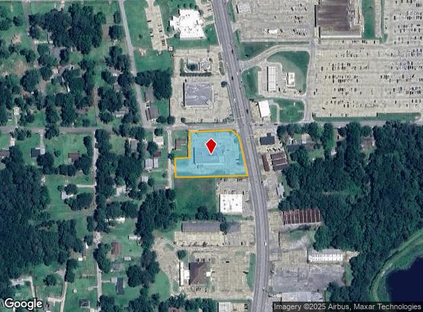  1295 N Main St, Vidor, TX Parcel Map