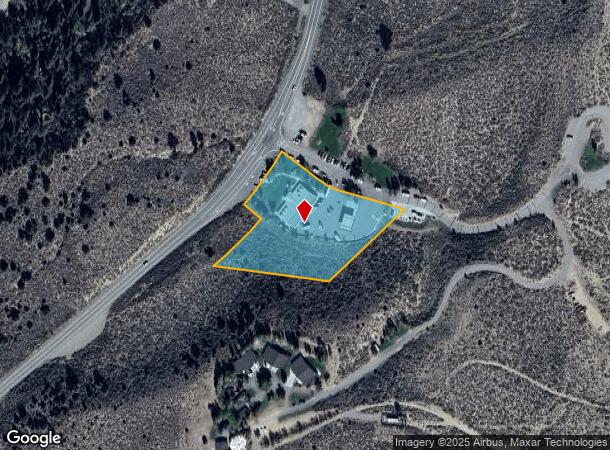 22 Vista Point Dr, Lee Vining, CA Parcel Map