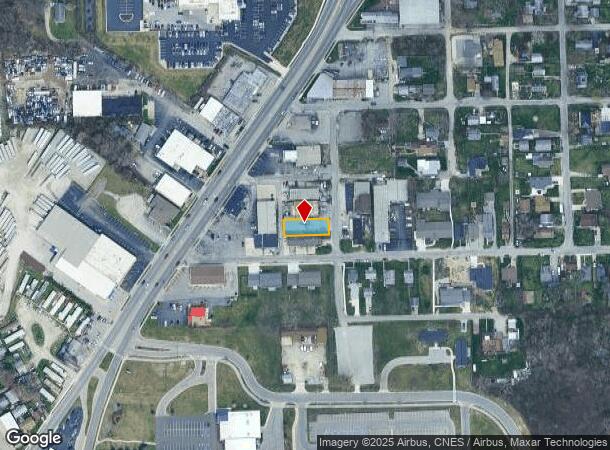  3511 Eleanor Ave, Fort Wayne, IN Parcel Map