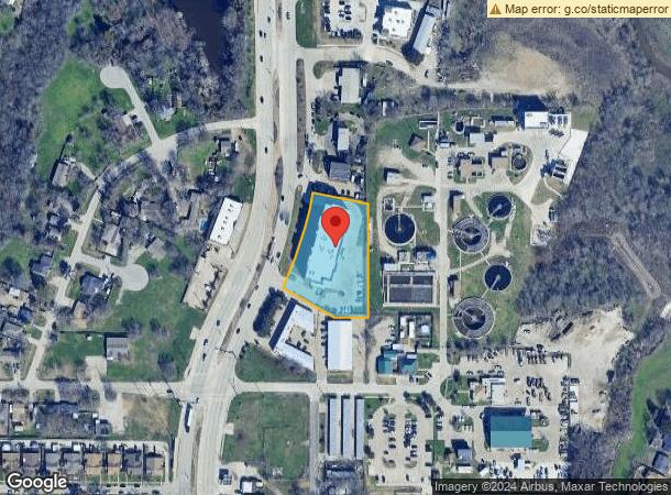  7536 Main St, The Colony, TX Parcel Map