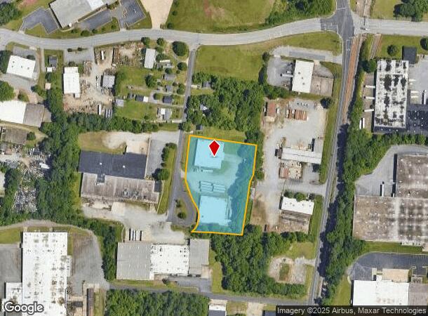 2017 Logan St, High Point, NC Parcel Map