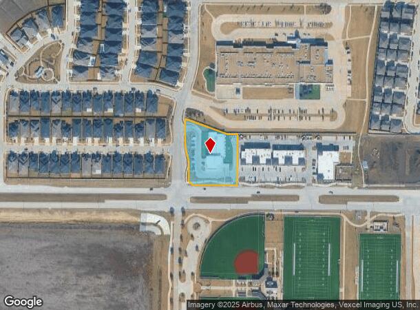 1650 W Frontier Pkwy, Prosper, TX Parcel Map